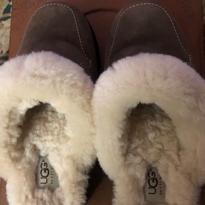 Great condition UGG clogs shade in chestnut. Suade